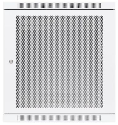Ubiquiti UniFi 12U Rack Cabinet Wall 600 Perforated - Nástěnný rozvaděč, výška 12U, ventilátory, perforované dveře