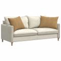 vidaXL Vankúše na pohovku 2 pcs Hnedá 70 x 50 cm Kordúrová tkanina
