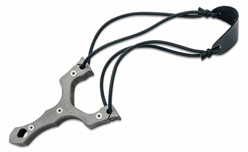 Condor CTK2841-5SS EXOSKELETON SLINGSHOT prak - oceľ, drevené jadro