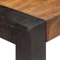 vidaXL Jedálenský stôl 140x70x76, surový mangový masív