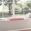 vidaXL Vankúš na lavičku Zamat Ružová Hĺbka 35 cm