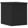 vidaXL Úložný box čierny 30x35x35 cm kompozitné drevo
