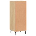vidaXL Komoda dub sonoma 34,5x34x90 cm spracované drevo