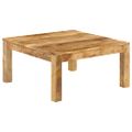 vidaXL Konferenčný stolík z mangovníkového dreva 80x80x40 cm