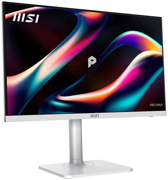 MSI Gaming PRO MAX 271QPHW E14/ 27"/ 2560x1440/ IPS/ 1ms/ 144Hz/ 300cd/m2/ 1500:1/ HDMI/ DP/ USB/ VESA/ bílý Monitor, 27", IPS, WQHD 2560×1440, 144Hz, USB-C 65W PD, KVM, EyesErgo+, cirkulární polarizátor, AMD FreeSync, Delta-E ?2, reprodu