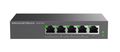 Grandstream GWN7700P Nezabezpečený sieťový prepínač 5 portov / 4 PoE výstup