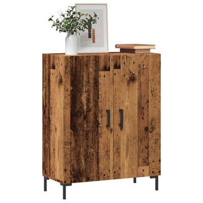 vidaXL Komoda staré drevo 69,5x34x90 cm kompozitné drevo