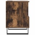 vidaXL Nočné stolíky 2 ks dymový dub 40x35x50 cm kompozitné drevo