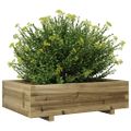 vidaXL Záhradný kvetináč 90x60x26,5 cm impregnovaná borovica