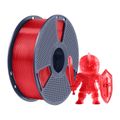 Filament Sunlu PLA+ (priehľadná červená)
