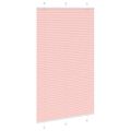 vidaXL Plisovaná roleta ružová 115x200 cm šírka látky 114,4 cm polyester