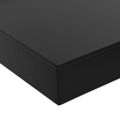 vidaXL Plávajúce nástenné police 2 ks čierne 40x20x3,8 cm