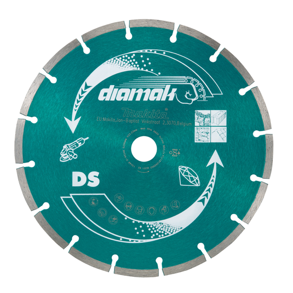 Makita diamantové segmentové kotúče 230 mm 10 ks
