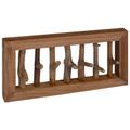 vidaXL Háčik na kabáty Prírodná 50 x 10 x 25 cm
