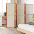 vidaXL 5-panelový paraván svetlosivý 350x180 cm