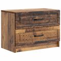 vidaXL Nočný stolík Staré drevo 62 x 34,5 x 44,5 cm Kompozitné drevo