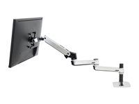 Upevňovací komponent (predlžovacie rameno 9", end cap) - pre Displej LCD - hliník - hliník - montáž na rameno - pre P/N: 45-241-026