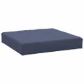 vidaXL Podložka na paletový nábytok tmavomodrá 60x60x9,5cm oxfor. látka