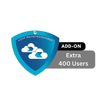 Grandstream UCMRC Extra 400 uživatelů / rozšíření, 12 měsíců