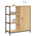 vidaXL Komoda, dub sonoma, 70x30x80 cm, imitácia dreva