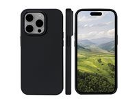 Zadný kryt na mobilný telefón - plast - nočná čerň - pre Apple iPhone 15 Pro Max