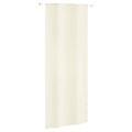 vidaXL Balkónová markíza krémová 100x240 cm oxfordská látka