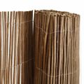 vidaXL Plot z vŕbového prútia hnedá 300x100 cm