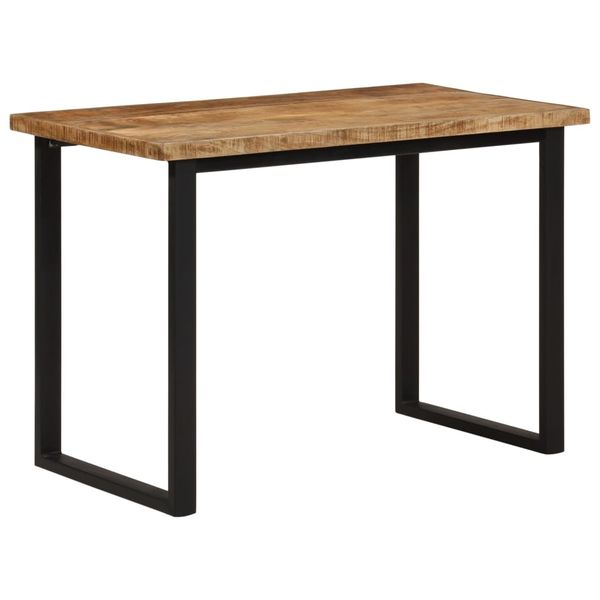 vidaXL Jedálenský stôl 110x55x75 cm masívne mangovníkové drevo