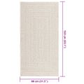 vidaXL Koberec ZIZUR 80x150 cm, jutový vzhľad, interiér a exteriér