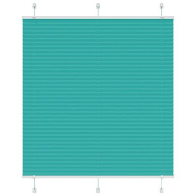 vidaXL plisovaná roleta benzínová zelená 120x150 cm šírka látky