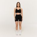 Dámske bezšvové šortky Sculpt Black - GymBeam, veľkosť XL