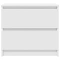 TV Skrinka vidaXL Biela 60x35x54 cm Drevo