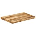 vidaXL Stolová doska živá hrana 70x40x2,5 cm masívny surový mangovník