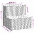 VidaXL vírivka Step sivý 50x50x50,5 cm polyratan a masívna akácia
