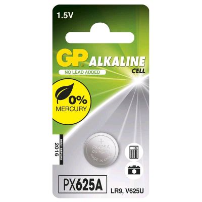 Alkalická gombíková batéria GP 625A (LR9)