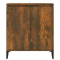 vidaXL Komoda údený dub 60x35x70 cm spracované drevo