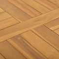vidaXL Štvorcová stolová doska 50x50x2,5 cm teakový masív