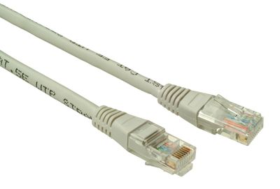 SOLARIX patch kábel CAT5E UTP PVC 7m sivý non-snag proof