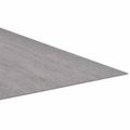 vidaXL Samo-lepiace podlahové dosky Šedá a drevo 30,5 x 30,5 cm 20 ks