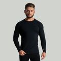 Tričko s dlhým rukávom MERINO I Black - STRIX, veľkosť L, veľkosť oblečenia L