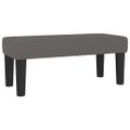 vidaXL Boxspring posteľ s matracom sivá 100x200 cm umelá koža