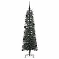 vidaXL Umelý vianočný stromček Zelená 150 cm PVC, plast a oceľ