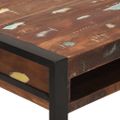 vidaXL Toaletný stolík Viacfarebný 100 x 50 x 75 cm Recyklovaný masív