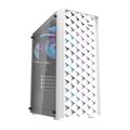 Počítačová skriňa Darkflash DK351+ 4 ventilátory (biela)