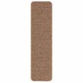 vidaXL Protišmykové schodové rohože 15 ks 75 x 20 cm Žltá PP