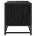 vidaXL TV skrinka 80 x 34,5 x 40 cm Čierny dub Kompozitné drevo