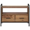 vidaXL TV skrinka 67,5 x 33 x 50 cm Staré drevo Kompozitné drevo