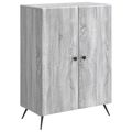 vidaXL Servírovacia skriňa Sivá sonoma 66 x 34,5 x 90 cm