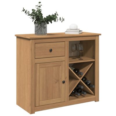 vidaXL Komoda so zásuvkami PANAMA 93x40x80cm borovicový masív