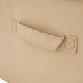 vidaXL Úložná krabica Netkaná látka 55 x 35 x 32 cm 61,6 L Krémová